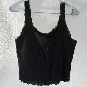 Small SheIn Black Crop Top